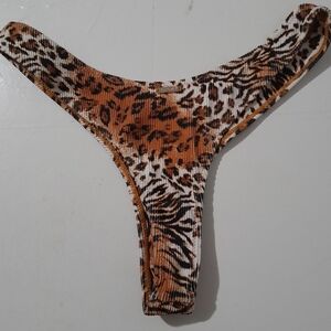 La Hanaswim Leopard Print women thong